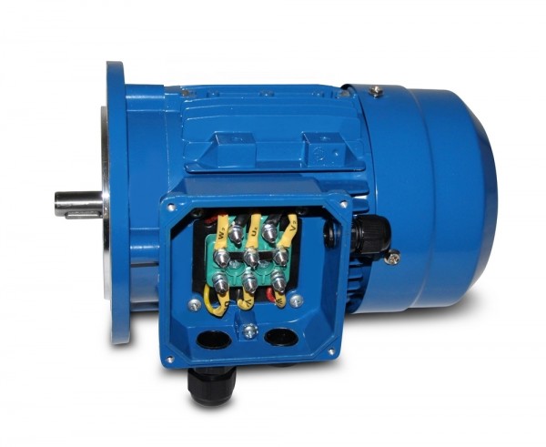 Elektromotor, Drehstrommotor 0,12 KW 4 Polig- B5 | SEVA-tec GmbH