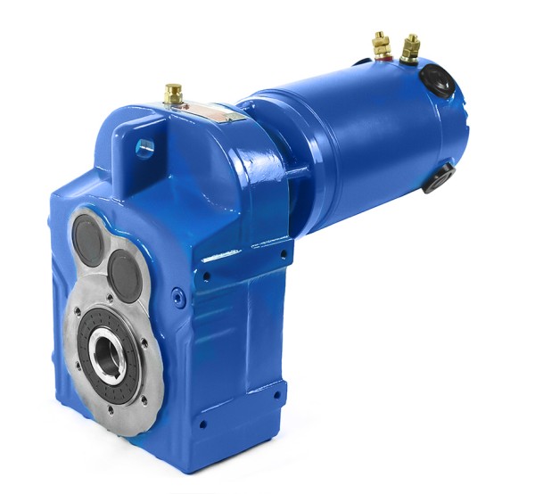 DV173-DC600-2-0.80 kW-67 rpm flat gear motor